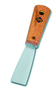 Stainless steel paint spatula wooden handle 2