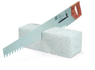 Cellular concrete saw - Manual cutters for building materials - RUBI Catalogue