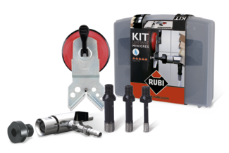 Kit MINIGRES - Diamond drill bits - wet cut - RUBI Catalogue