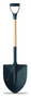 Plastic D handled shovel 1