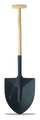 Shovels - PROP HANDLED POINT-TIPPED SPADE