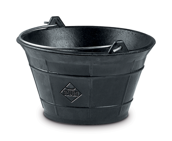 Low rubber bucket - Rubber buckets & baskets - RUBI Catalogue