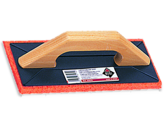 Rubber foam wooden handle SUPERPRO floats  - Sponges, floats and pads - RUBI Catalogue