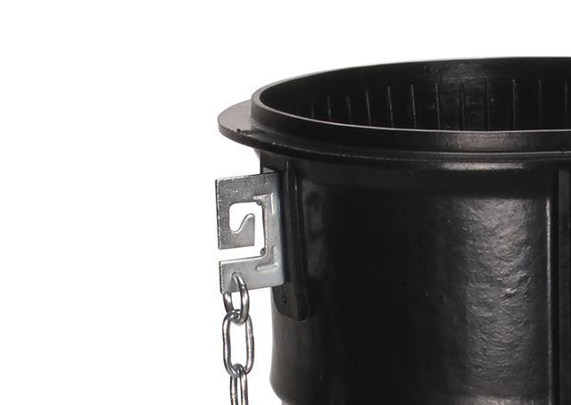Rubber rubble chute standard section 