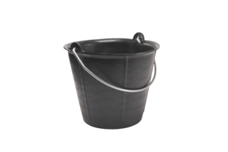 Plastic bucket with graduation 