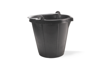 Plastic bucket with graduation & spout 