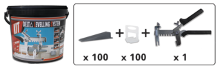 Delta Levelling System Set - Delta Level System: NIVELLIERSYSTEM - RUBI katalog