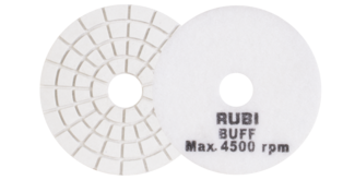 Wet polishing diamond pad BUFF Bl. - Polishing pads - RUBI Catalogue