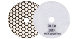 Dry diamond polishing pad BUFF Bl. - Polishing pads - RUBI Catalogue