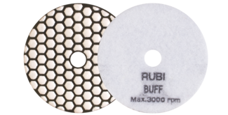 Diamantpad BUFF BL zum TROCKEN Polieren Ø100 mm. - DIAMANTPAD ZUM schleifen & POLIEREN - RUBI katalog