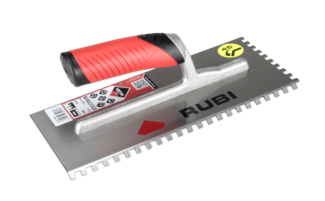 45º Notched trowel Rubiflex open handle - Trowels and notched trowels - RUBI Catalogue