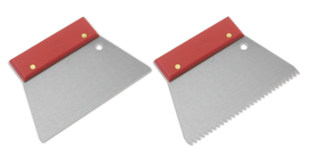 Spatula / notched spatula plastic handle - Trowels and notched trowels - RUBI Catalogue