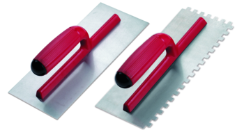 Espátulas e pentes com cabo plástico aberto bicolor - Espátulas e Pentes - Catálogo RUBI