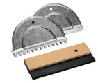 Trowels and notched trowels - Notched spatulas and grout spatula set